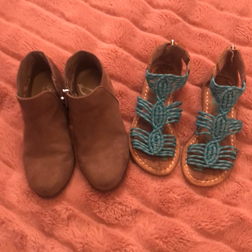 2 Pair of Sam Edleman toddler shoes - size 12